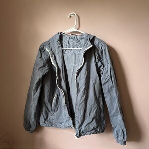Brandy Melville Blue Windbreaker Jacket